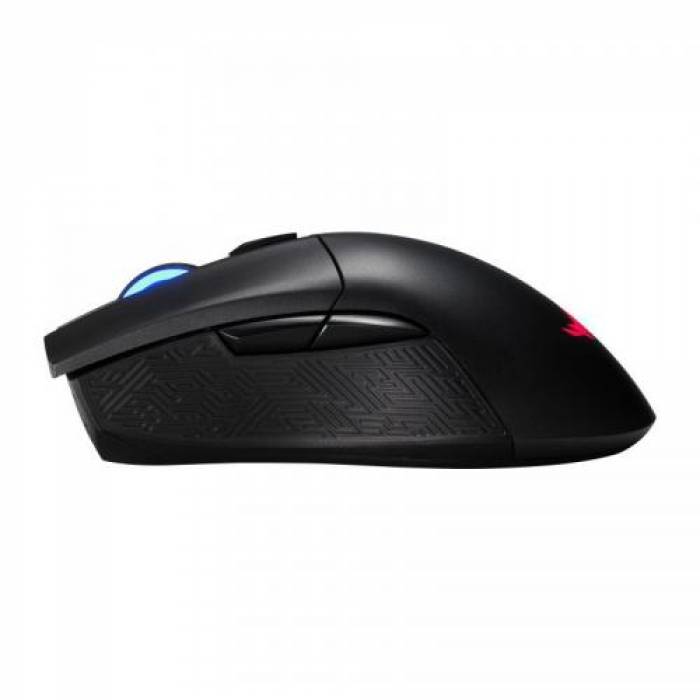 Mouse Optic ASUS ROG Gladius II Origin RGB, USB Wireless, Black