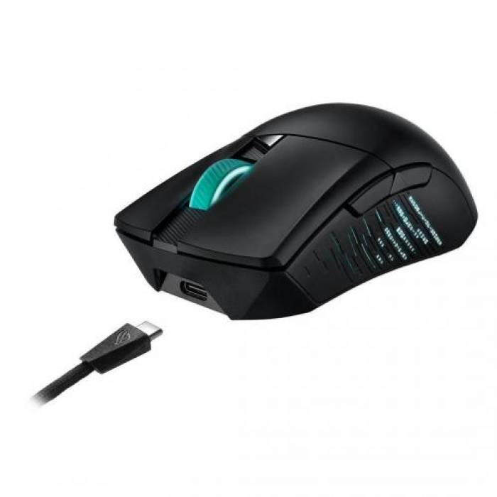 Mouse Optic ASUS ROG Gladius III, USB Wireless, Black