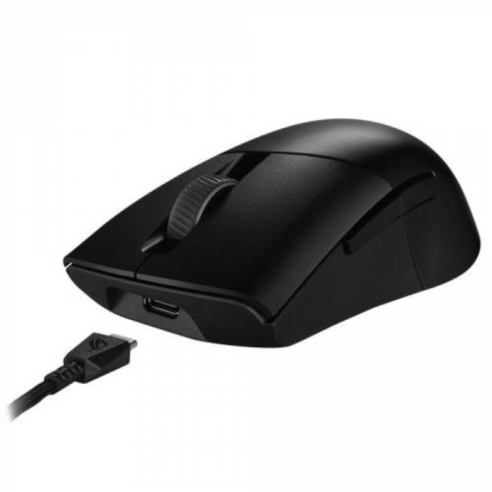 Mouse Optic ASUS ROG Keris, USB/USB Wireless/Bluetooth, Black