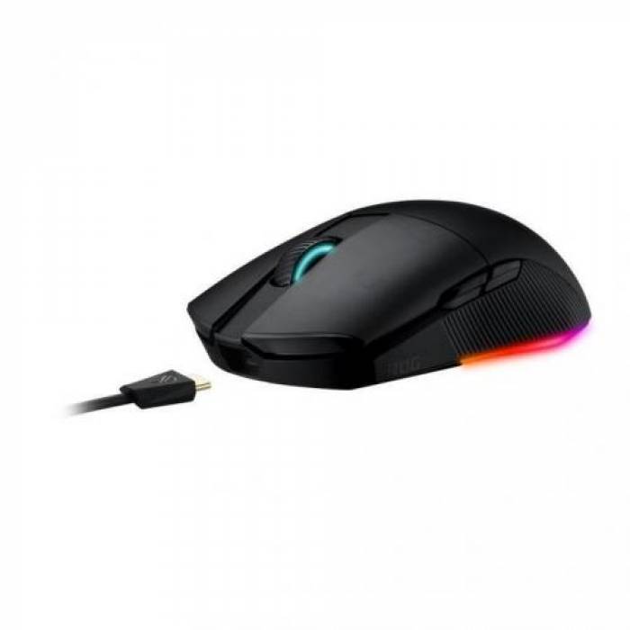 Mouse Optic ASUS ROG Pugio II RGB, USB Wireless, Black