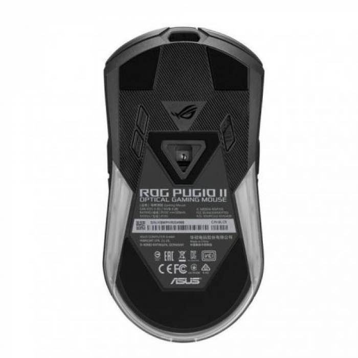 Mouse Optic ASUS ROG Pugio II RGB, USB Wireless, Black