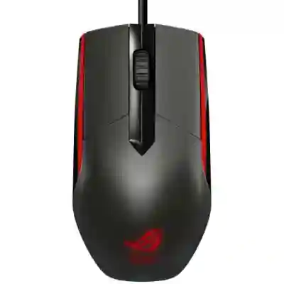 Mouse Optic ASUS ROG Sica, USB, Black