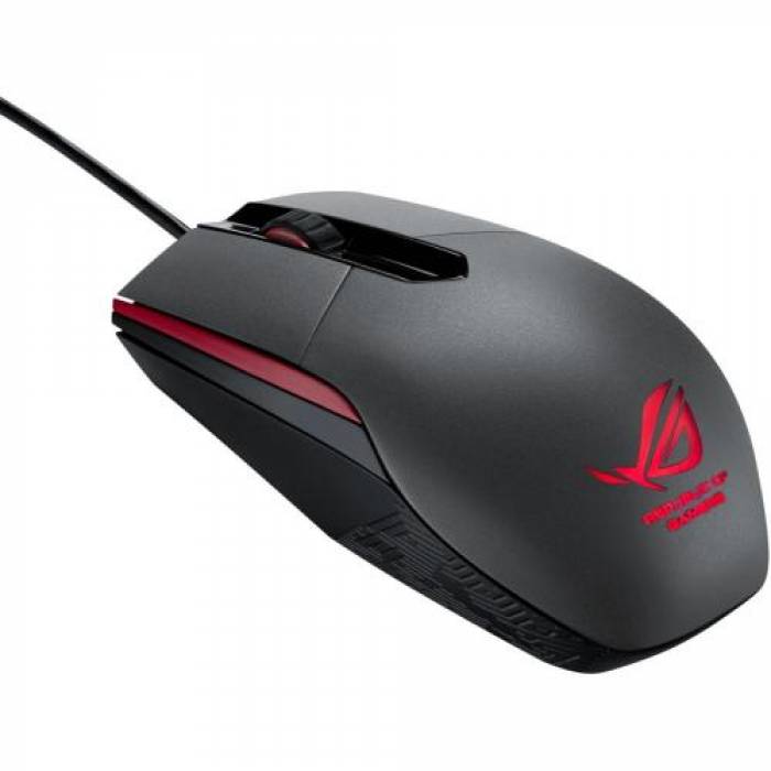 Mouse Optic ASUS ROG Sica, USB, Black