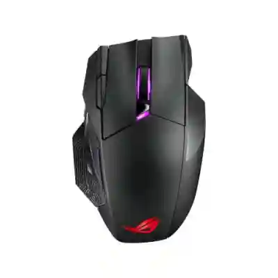 Mouse Optic ASUS ROG Spatha X, RGB LED, USB Wireless, Black