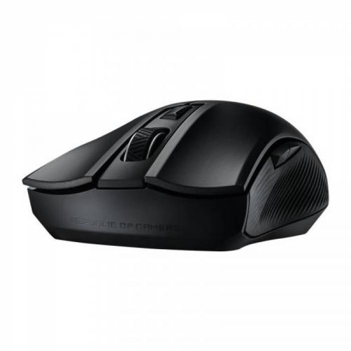Mouse Optic Asus ROG Strix Carry, USB Wireless, Black