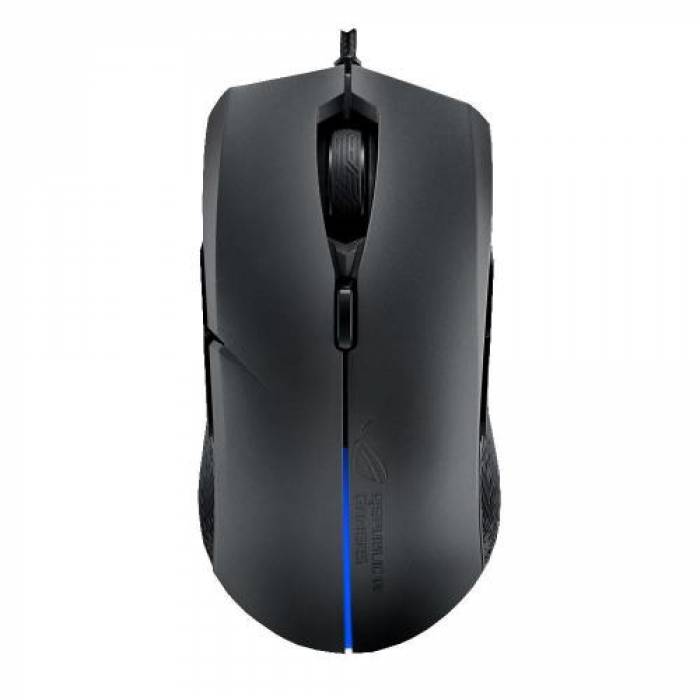 Mouse Optic ASUS ROG Strix Evolve, RGB LED, USB, Black