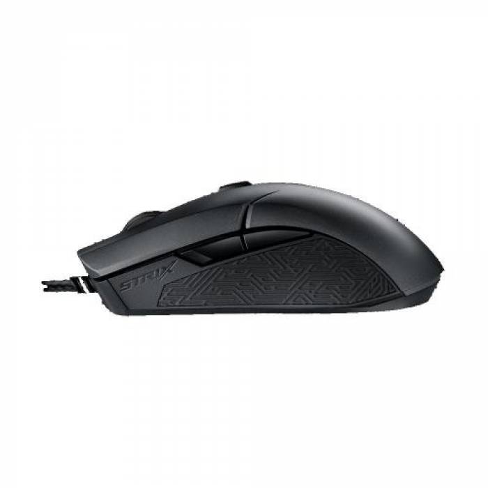 Mouse Optic ASUS ROG Strix Evolve, RGB LED, USB, Black