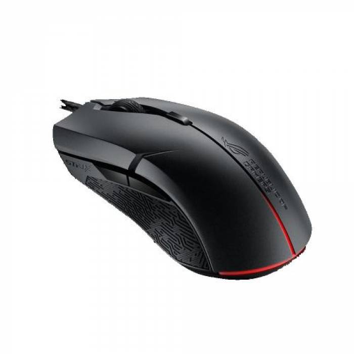 Mouse Optic ASUS ROG Strix Evolve, RGB LED, USB, Black