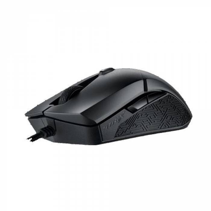 Mouse Optic ASUS ROG Strix Evolve, RGB LED, USB, Black