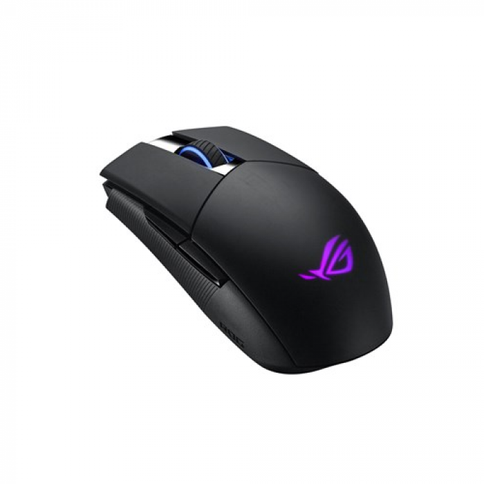 Mouse Optic Asus ROG Strix Impact II WL, USB, Black