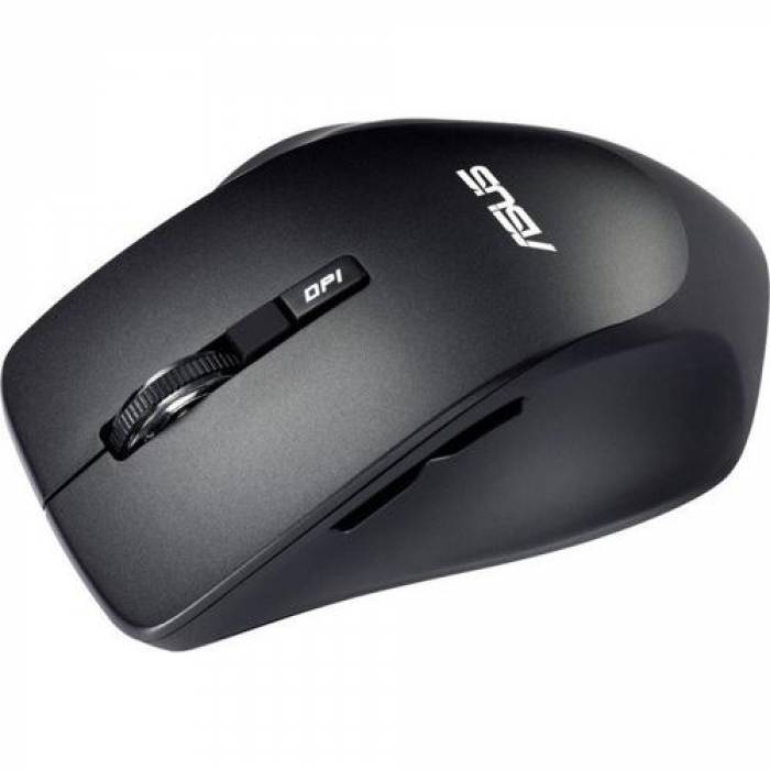 Mouse Optic Asus WT425, USB Wireless, Charcoal Black