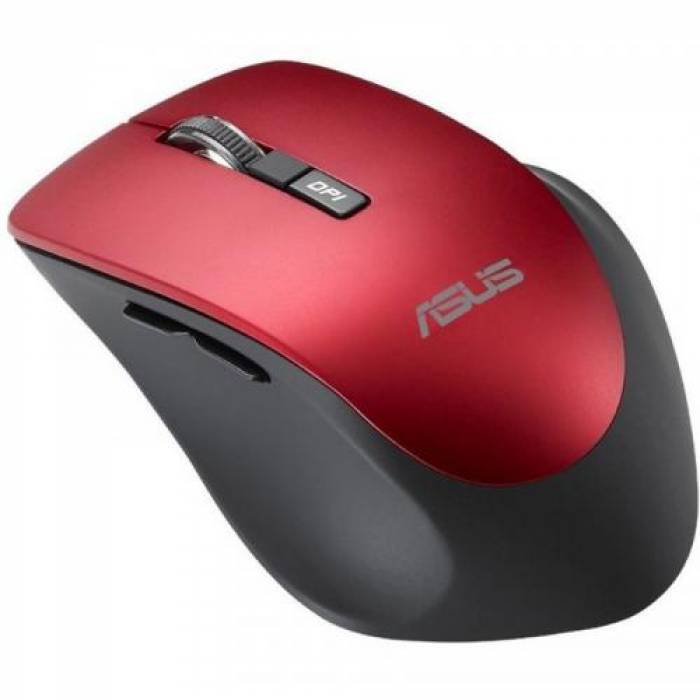 Mouse Optic Asus WT425, USB Wireless, Red