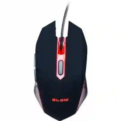 Mouse Optic Blow Adrenaline Hurricane 2, USB, Black