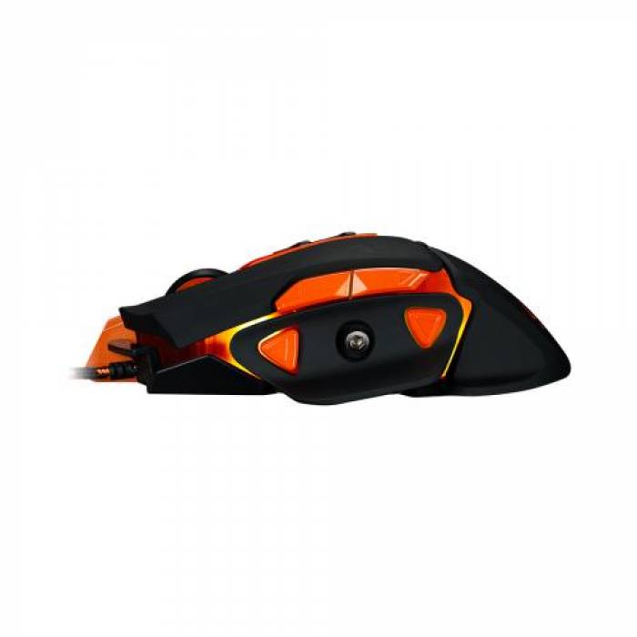 Mouse Optic Canyon CND-SGM6N, RGB LED, USB, Black