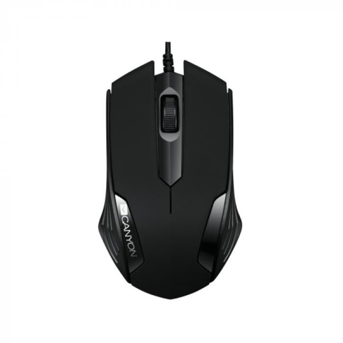 Mouse Optic Canyon CNE-CMS02B, USB, Black