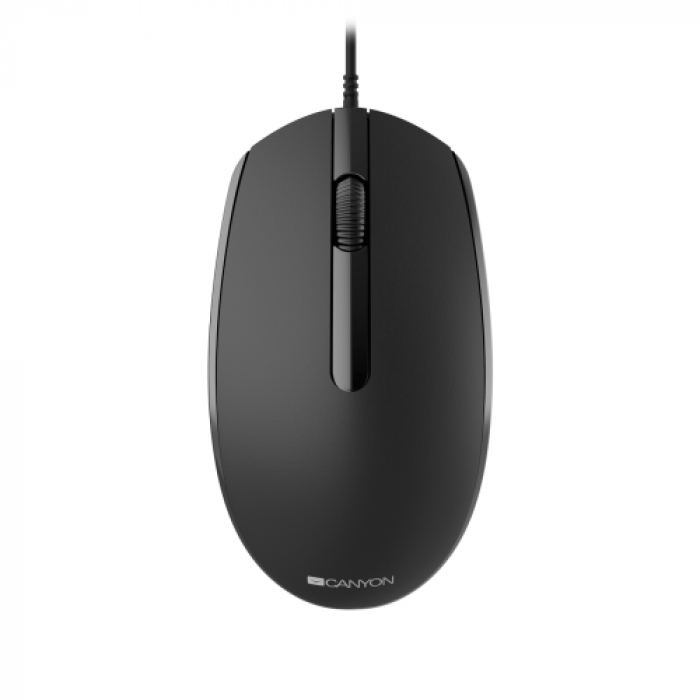 Mouse Optic Canyon CNE-CMS10B, USB, Black