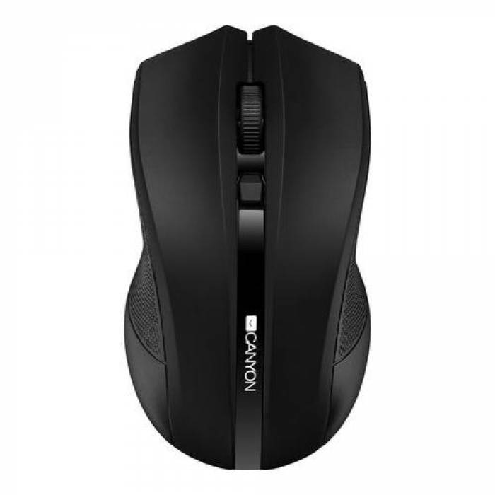 Mouse Optic Canyon CNE-CMSW05B, USB Wireless, Black