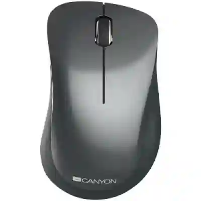 Mouse Optic Canyon CNE-CMSW11B, USB Wireless, Black