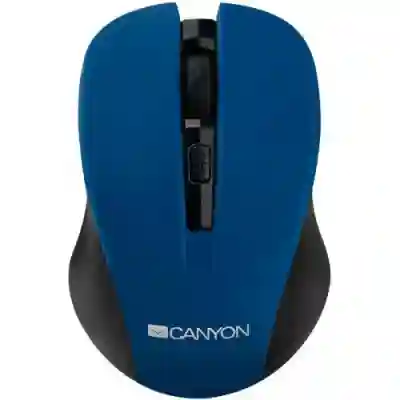 Mouse Optic Canyon CNE-CMSW1BL, USB Wireless, Blue-Black
