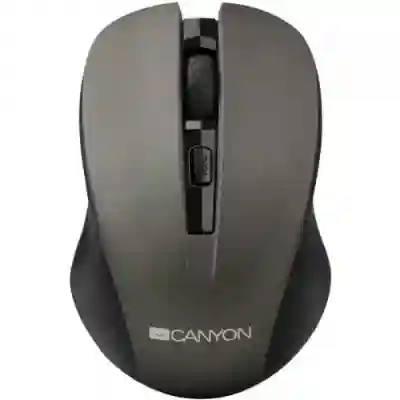 Mouse Optic Canyon CNE-CMSW1G, USB Wireless, Graphite Grey