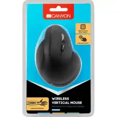 Mouse Optic Canyon CNS-CMSW16B, USB Wireless, Grey