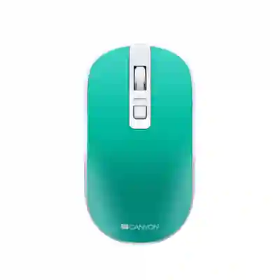 Mouse Optic Canyon CNS-CMSW18A, USB Wireless, Green