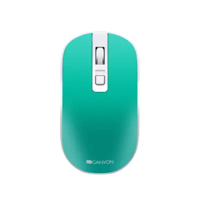 Mouse Optic Canyon CNS-CMSW18A, USB Wireless, Green