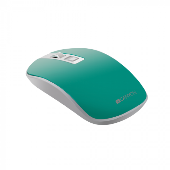 Mouse Optic Canyon CNS-CMSW18A, USB Wireless, Green