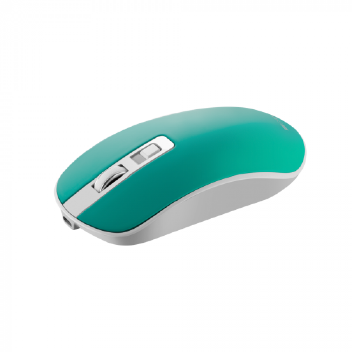 Mouse Optic Canyon CNS-CMSW18A, USB Wireless, Green