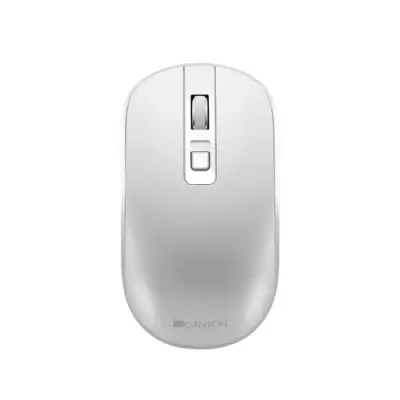 Mouse Optic Canyon CNS-CMSW18PW, USB Wireless, White