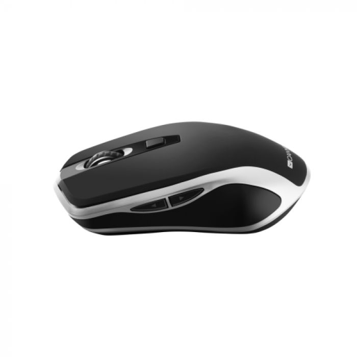 Mouse Optic Canyon CNS-CMSW19B, USB Wireless, Black-Silver