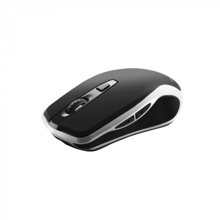 Mouse Optic Canyon CNS-CMSW19B, USB Wireless, Black-Silver