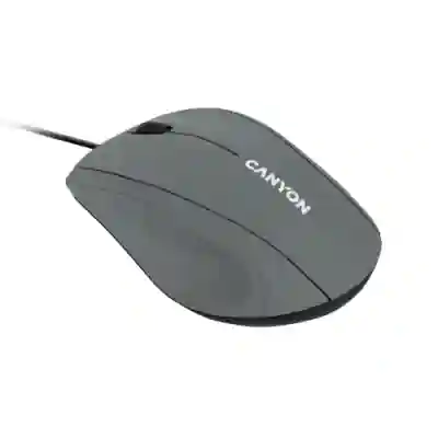 Mouse Optic Canyon M-05, USB, Dark Grey