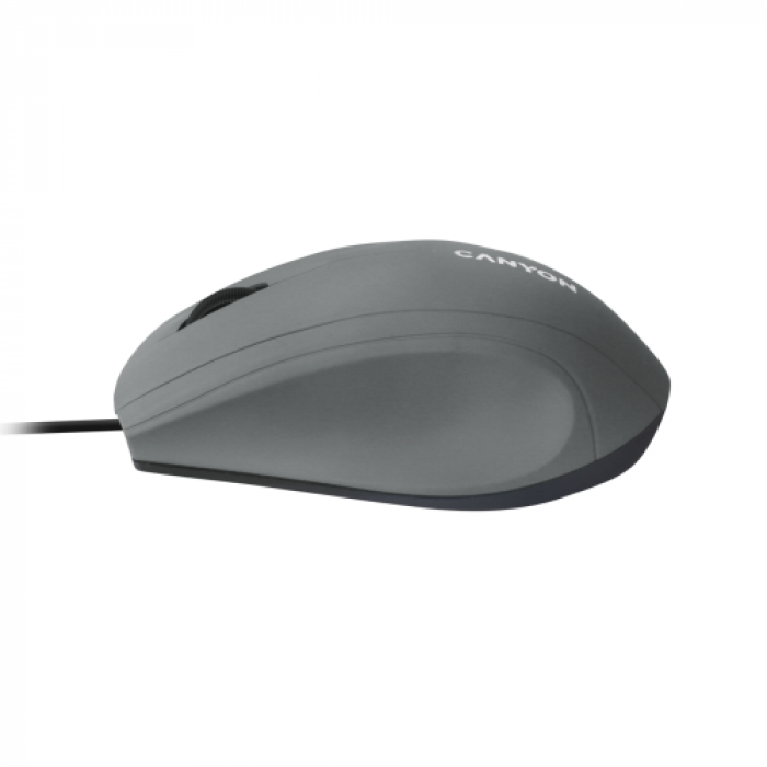 Mouse Optic Canyon M-05, USB, Dark Grey