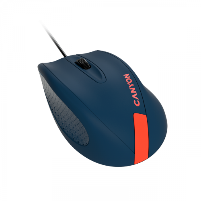 Mouse Optic Canyon M-11, USB, Blue-Red