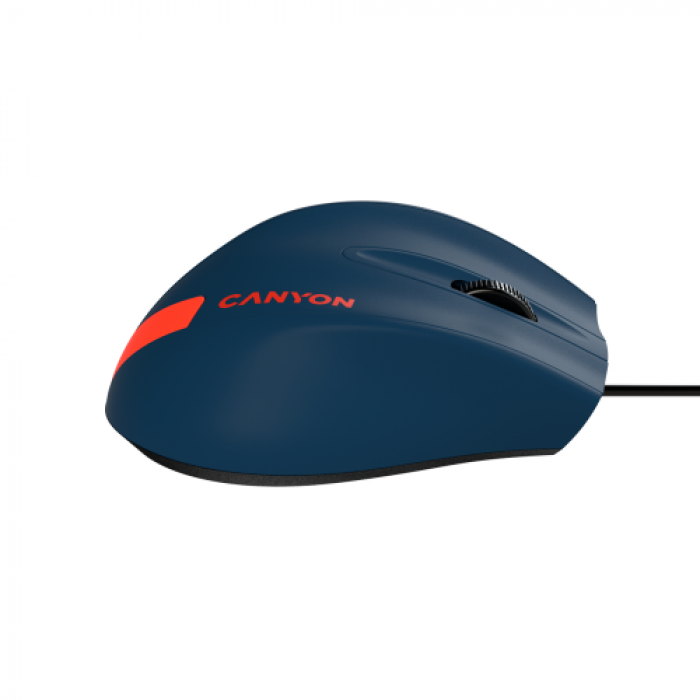 Mouse Optic Canyon M-11, USB, Blue-Red