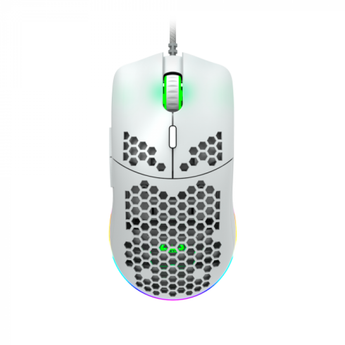 Mouse Optic Canyon Puncher GM-11, USB, White