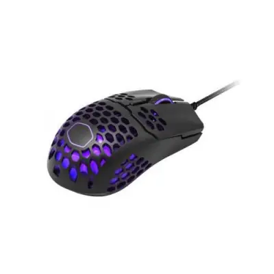 Mouse Optic Cooler Master MM711, RGB LED, USB, Matte Black