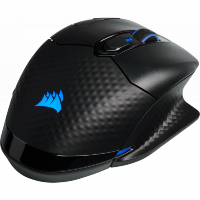 Mouse Optic Corsair DARK CORE PRO SE, RGB LED, USB/Bluetooth, Black