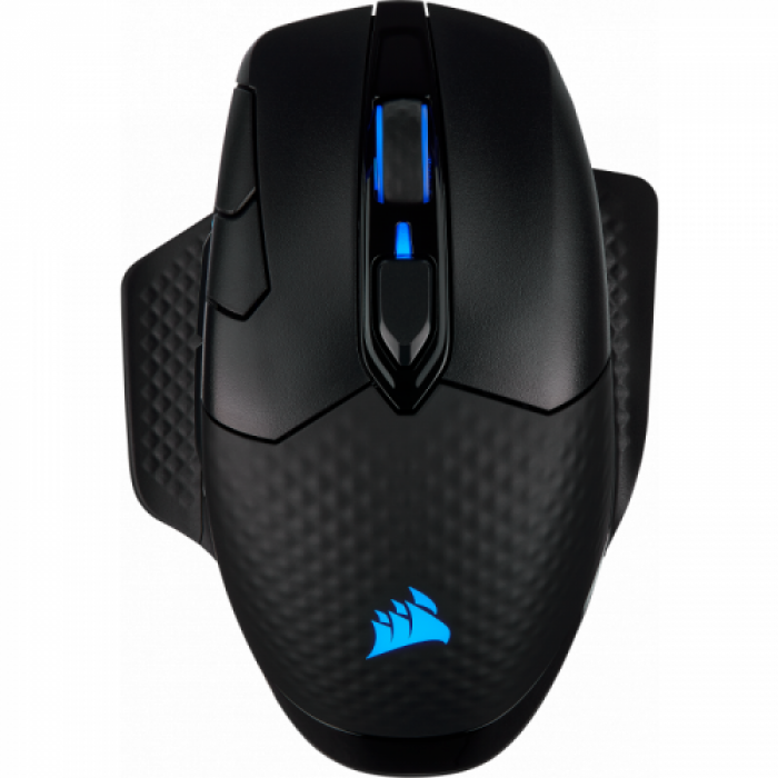 Mouse Optic Corsair DARK CORE PRO SE, RGB LED, USB/Bluetooth, Black