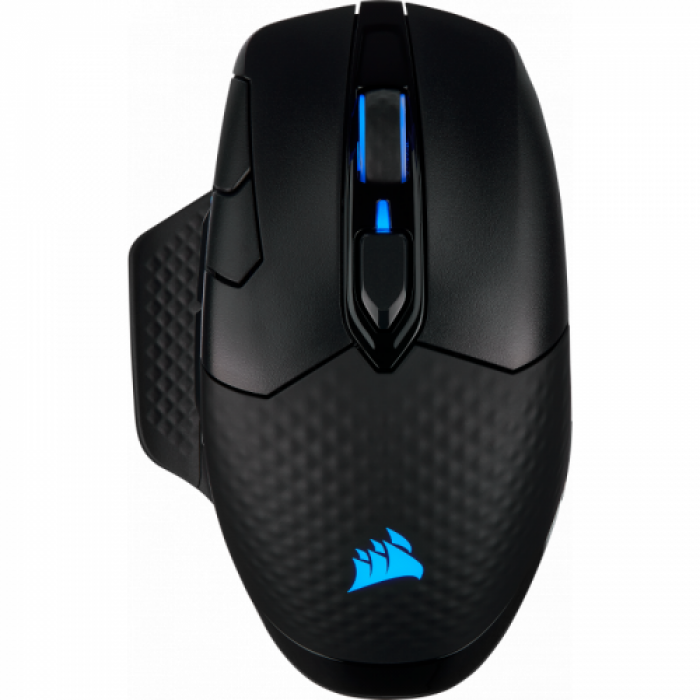 Mouse Optic Corsair DARK CORE PRO SE, RGB LED, USB/Bluetooth, Black