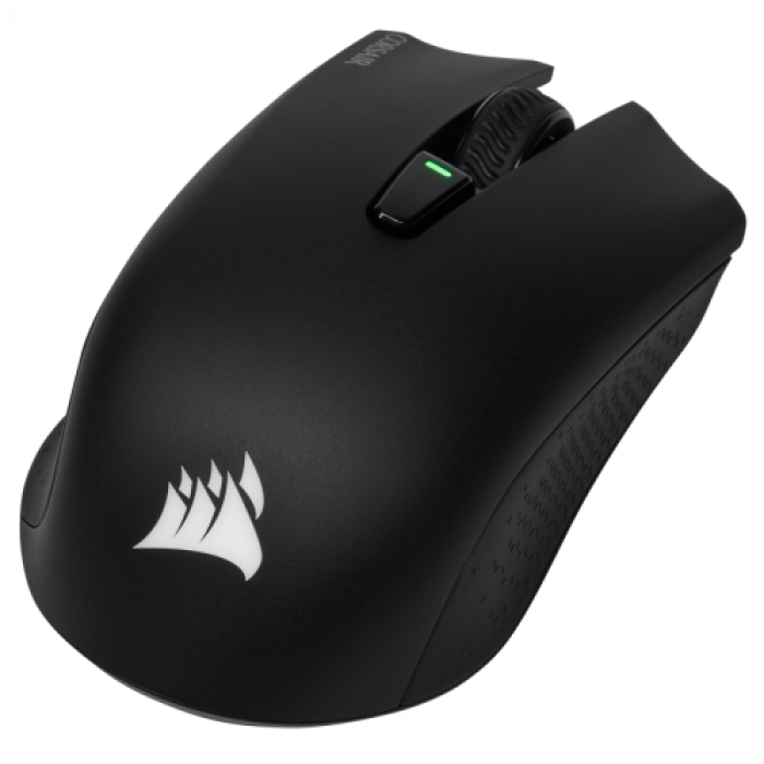 Mouse Optic Corsair Harpoon, RGB LED, USB Wireless, Black