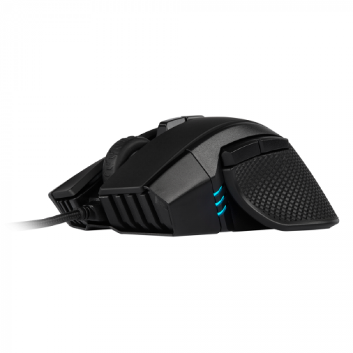 Mouse Optic Corsair Ironclaw, RGB LED, USB, Black