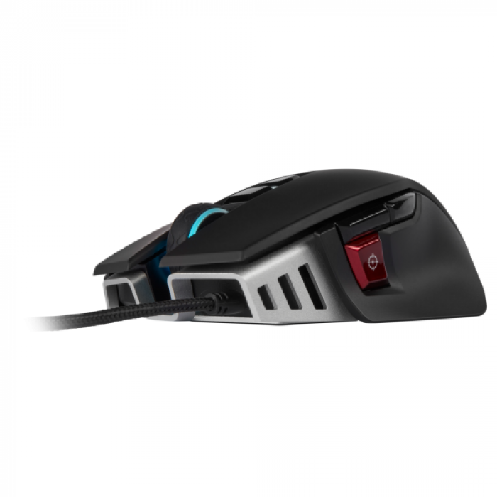 Mouse Optic Corsair M65, RGB LED, USB, Black