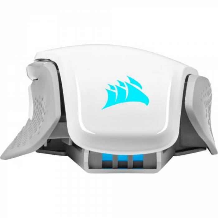 Mouse Optic Corsair M65 RGB Ultra Wireless, USB Wireless/Bluetooth , White-Grey