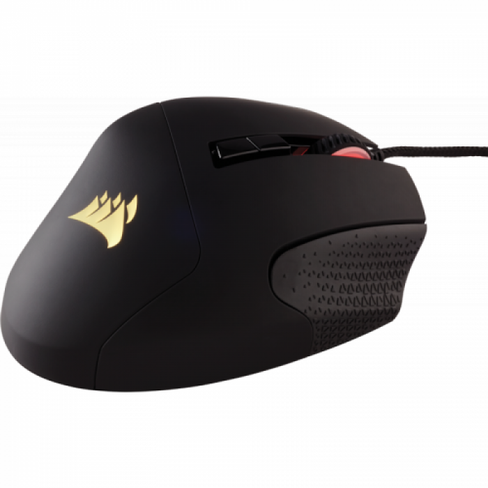 Mouse Optic Corsair SCIMITAR ELITE, RGB LED, USB, Black