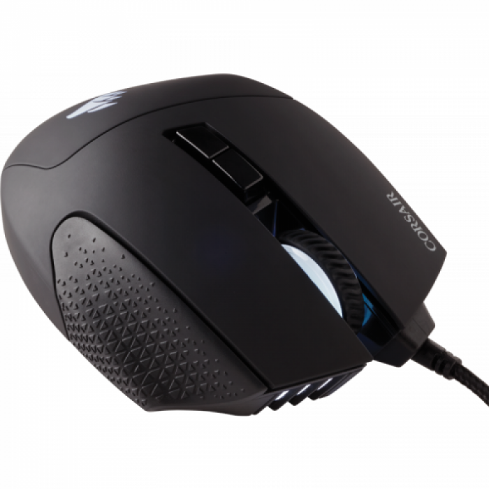 Mouse Optic Corsair SCIMITAR ELITE, RGB LED, USB, Black