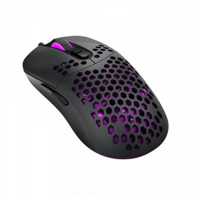 Mouse Optic Deepcool MC310 aRGB, USB, Black