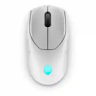 Mouse Optic Dell Alienware AW720M Tri-Mode, USB Wireless, Lunar Light