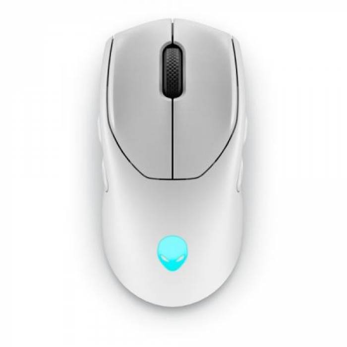 Mouse Optic Dell Alienware AW720M Tri-Mode, USB Wireless, Lunar Light